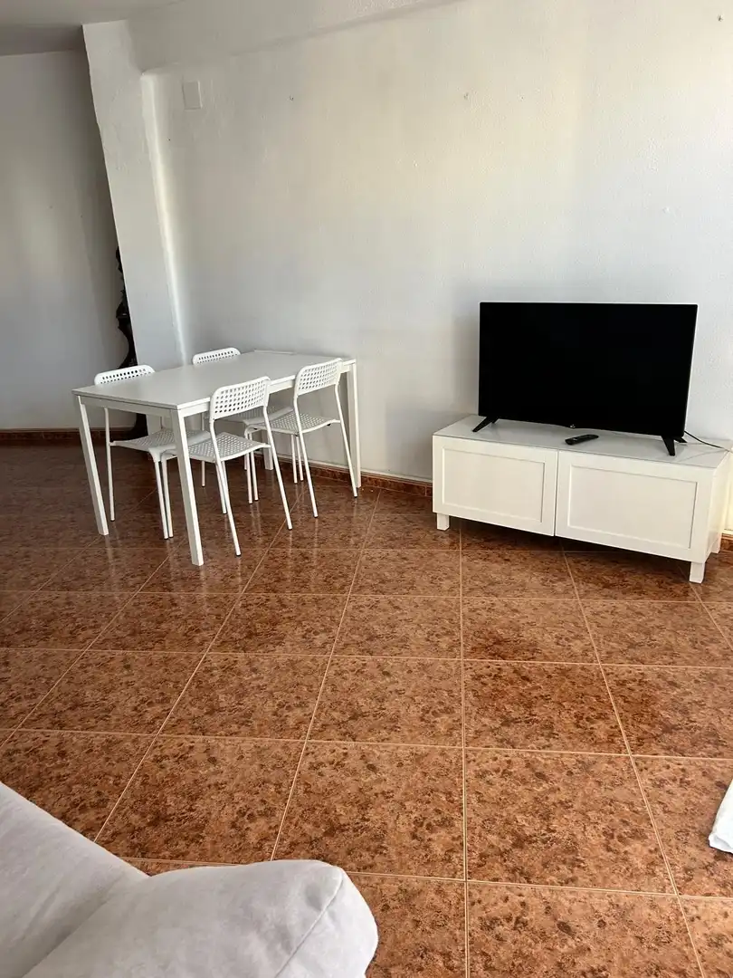 Wohnzimmer von Wohnung zur untervermieten in Málaga mit Terrasse und Balkon