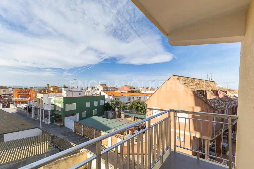 Balcony of Flat for sale in Sueca  with Heating, Terrace and Furnished