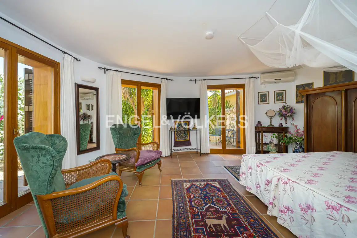 Habitación de Casa o chalet en venta en Relleu con Aire acondicionado, Jardín privado y Terraza