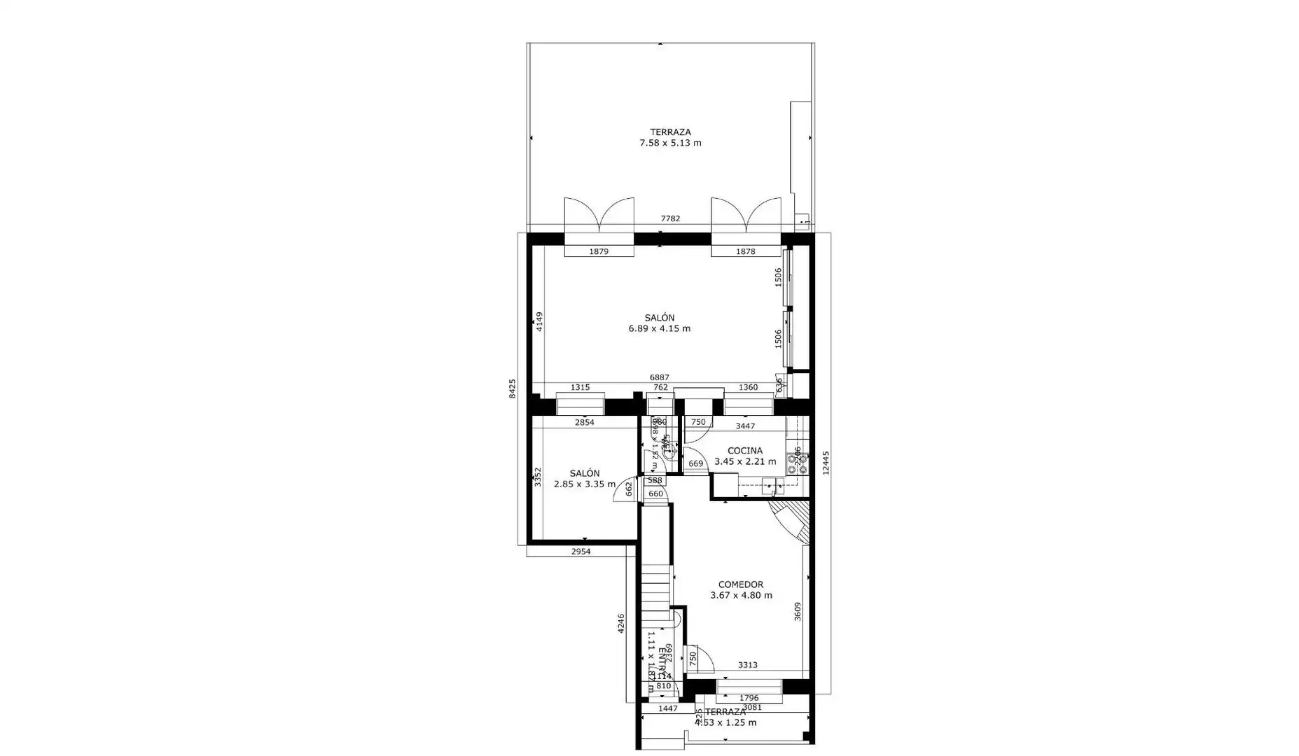 Casa adosada en venta en El Tiemblo 