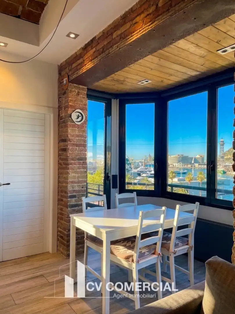 Dining room of Flat for sale in Barcelona  with Air Conditioner, Heating and Parquet flooring