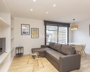 Living room of Attic to rent in  Barcelona Capital  with Air Conditioner and Terrace