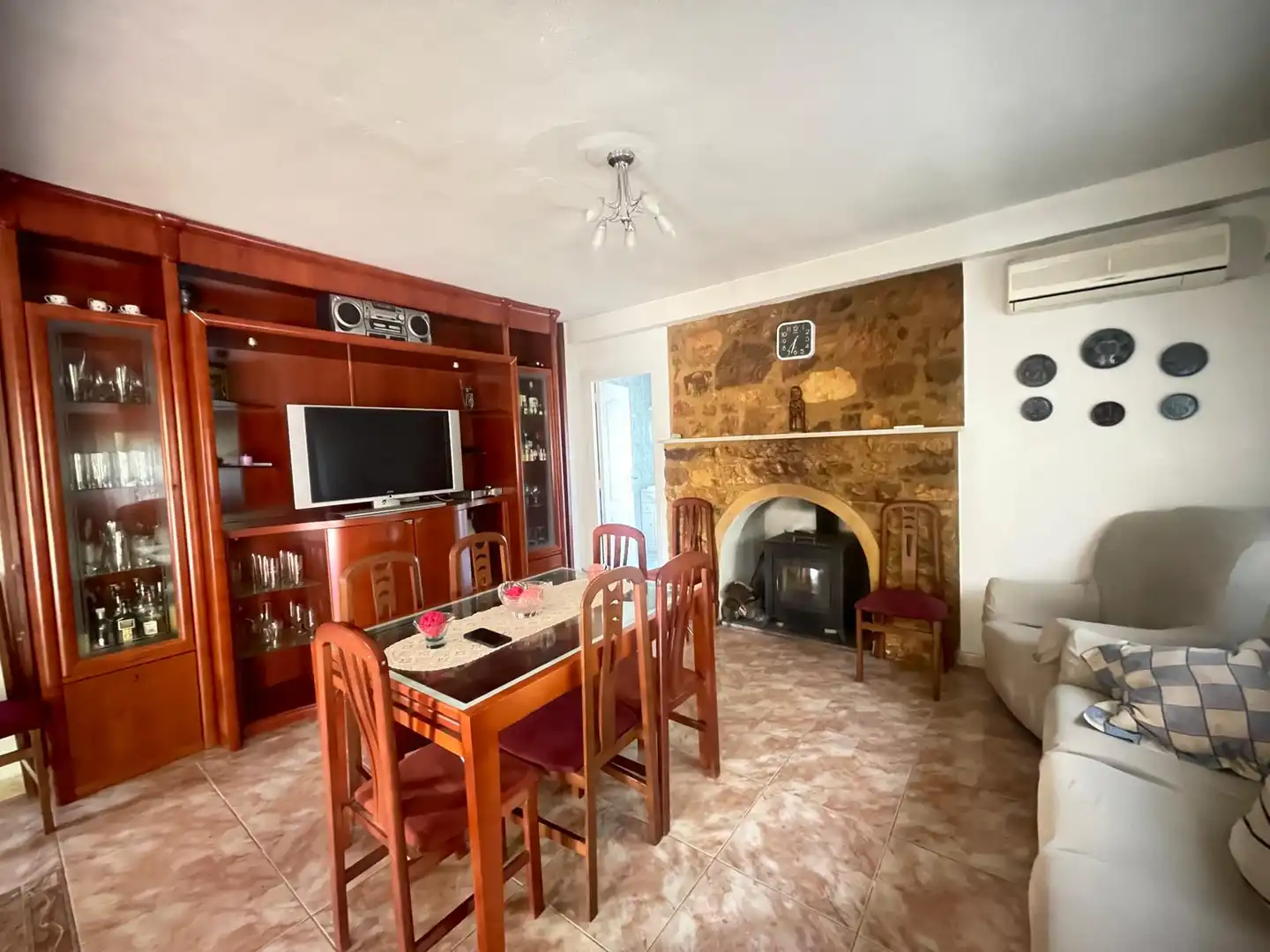 Comedor de Casa o chalet en venta en Pedralba con Jardín privado, Terraza y Piscina