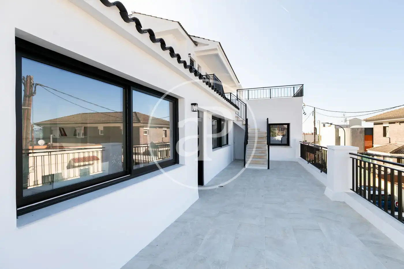 Terrassa de Casa o xalet en venda en Esplugues de Llobregat amb Calefacció, Jardí privat i Terrassa