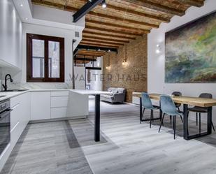 Cuina de Pis de lloguer en  Barcelona Capital amb Aire condicionat, Calefacció i Terrassa