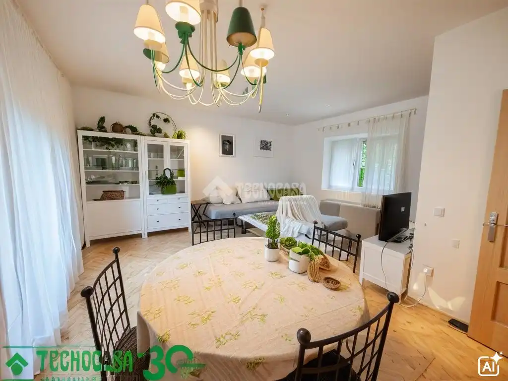 Sala de estar de Casa adosada en venta en Albarreal de Tajo con Aire acondicionado y Jardín privado