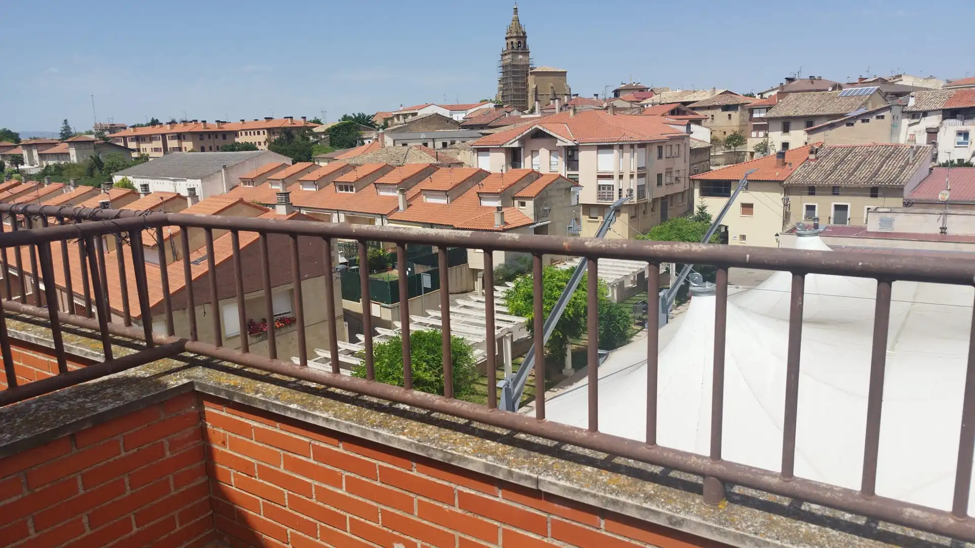 Balcony of Apartments for sale in Zarratón  with Heating, Terrace and Storage room