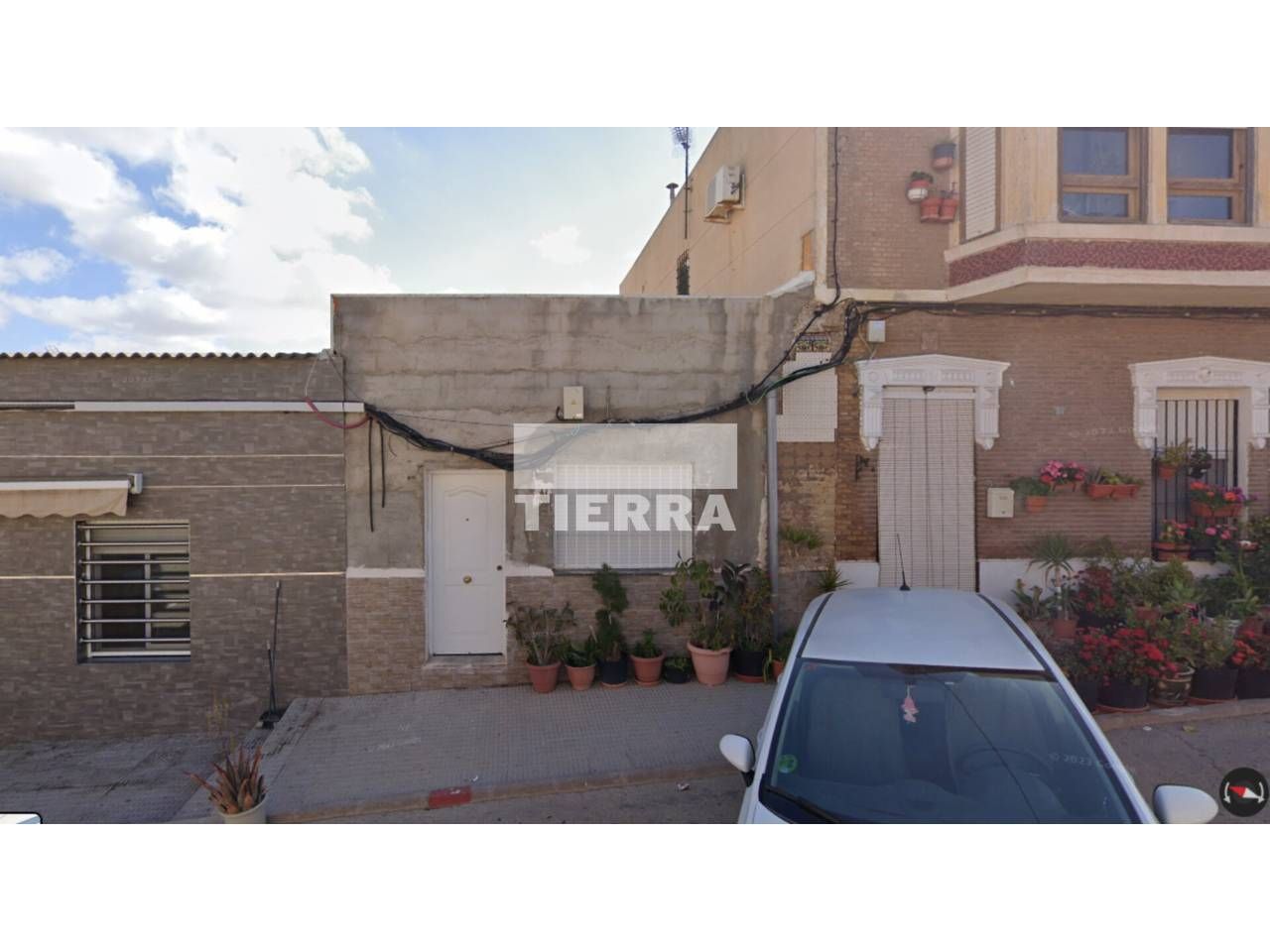 Vista exterior de Casa adosada en venta en Cartagena