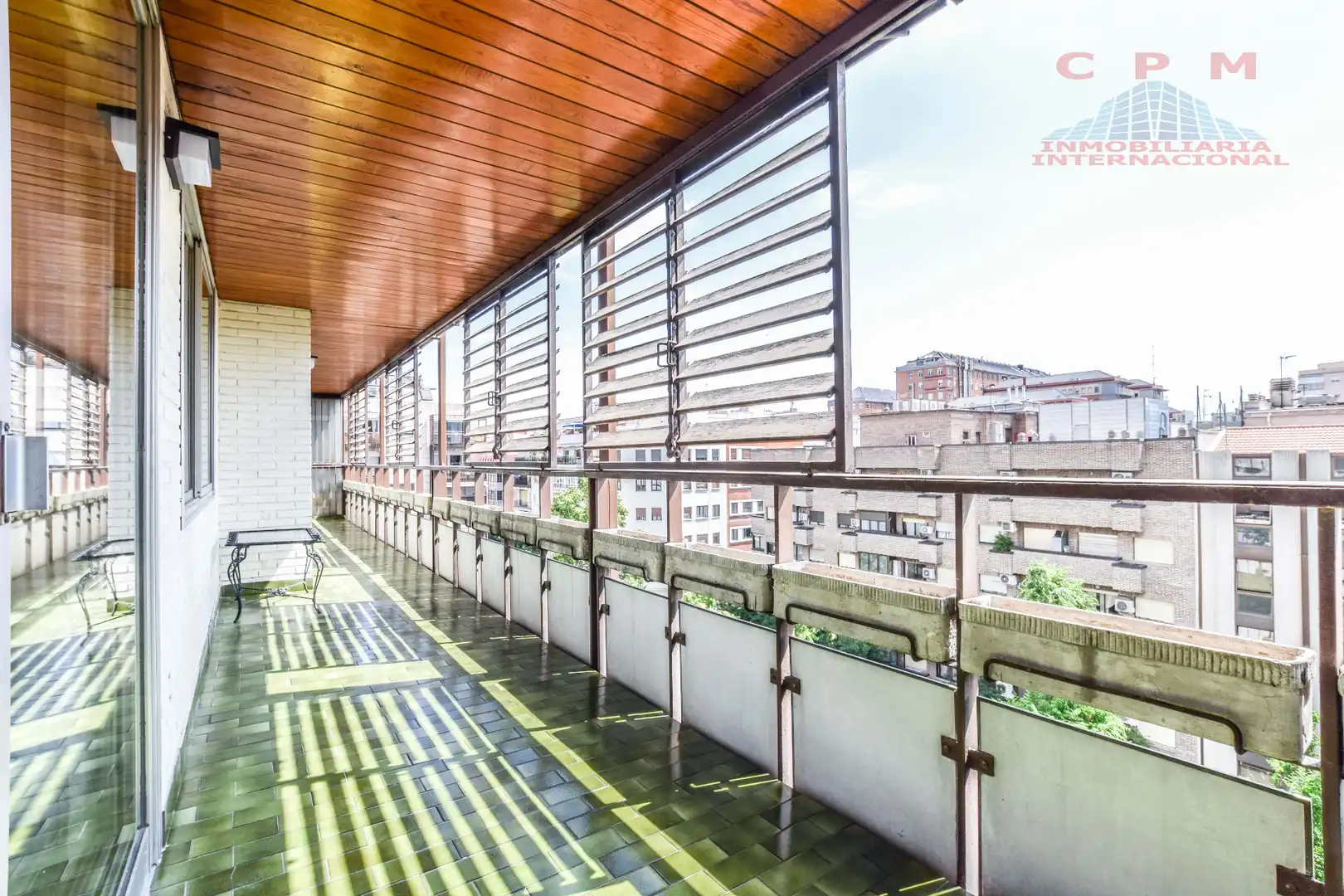 Terraza de Piso de alquiler en Madrid con Aire acondicionado, Calefacción y Parquet