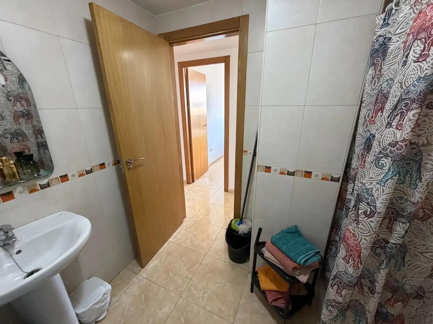 Bathroom of Flat for sale in Murcia  with Air Conditioner, Terrace and Furnished