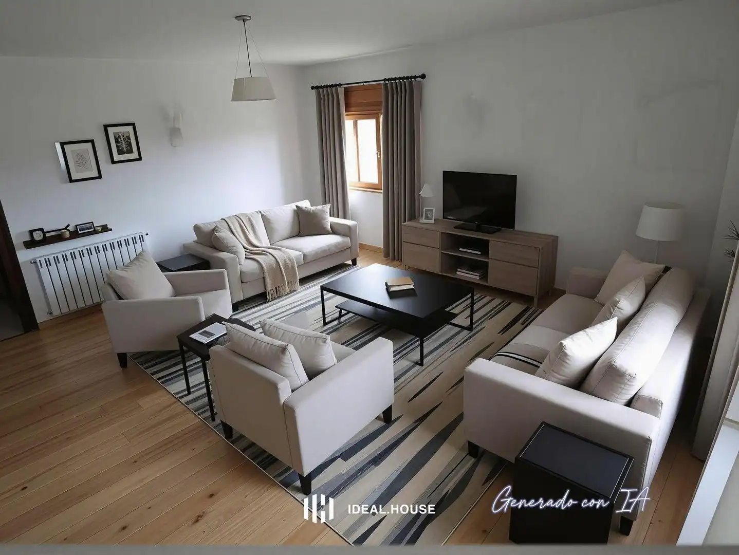 Living room of Houses for sale in Cercedilla  with Heating, Private garden and Terrace