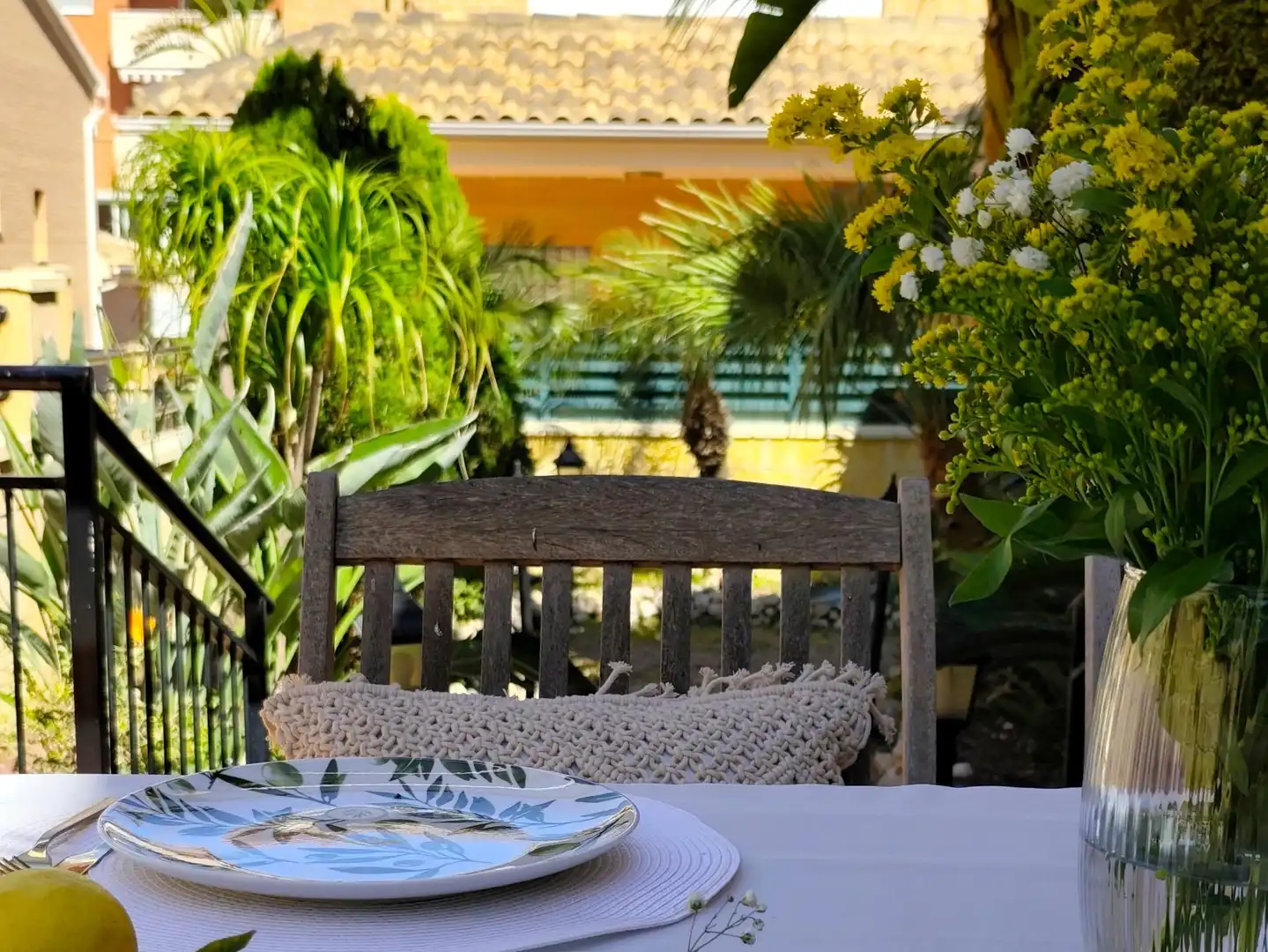 Terrace of Houses for sale in  Murcia Capital  with Air Conditioner, Private garden and Parquet flooring
