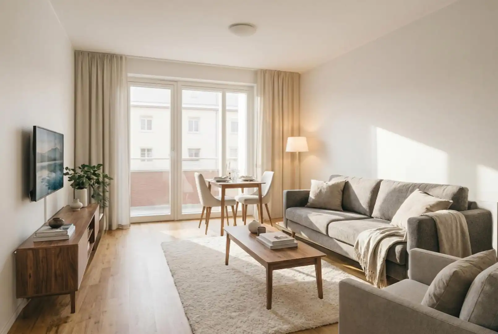 Sala de estar de Ático en venta en Vilagarcía de Arousa con Jardín privado, Terraza y Trastero