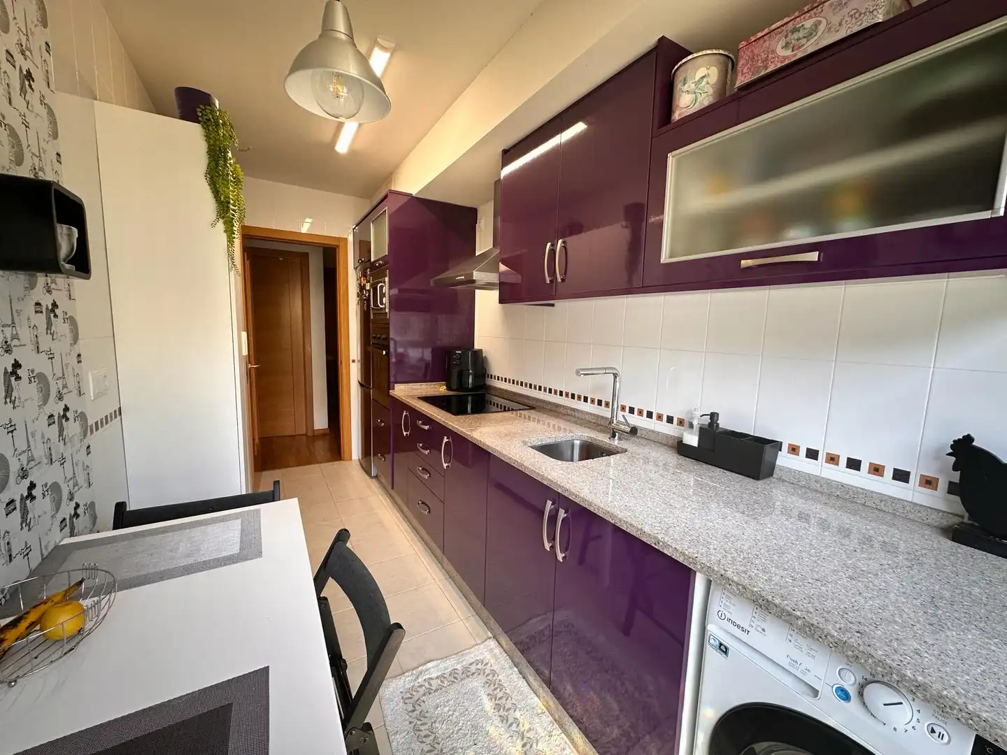 Cocina de Piso en venta en Boqueixón con Calefacción, Amueblado y Horno