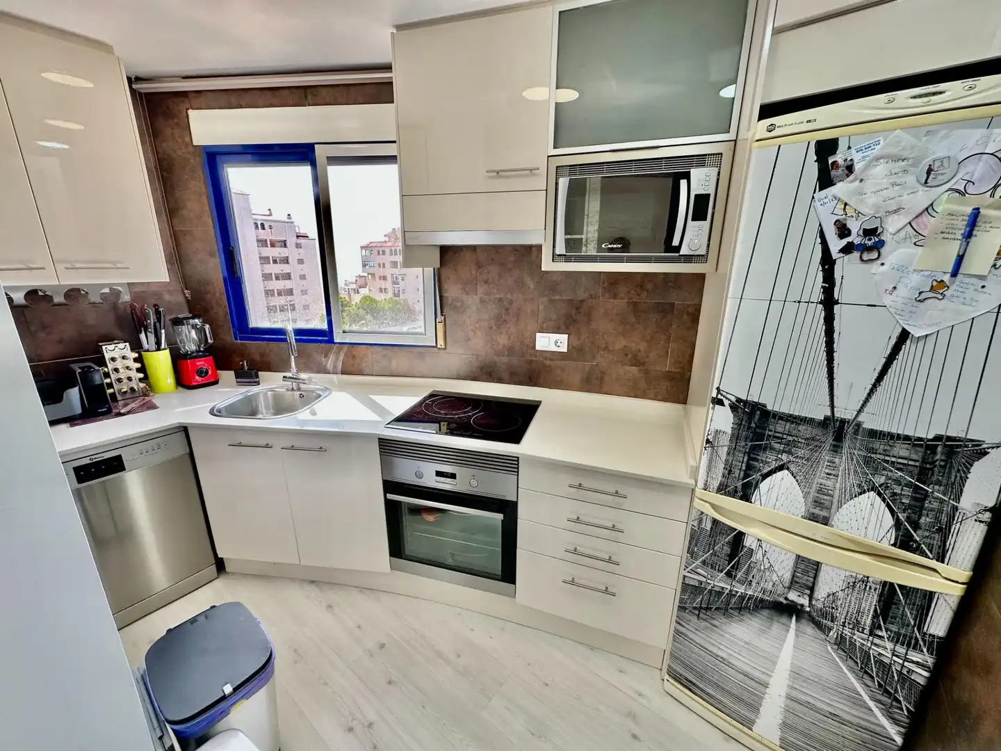 Kitchen of Flat for sale in Elche / Elx  with Air Conditioner, Heating and Private garden