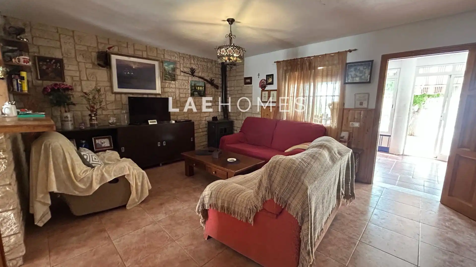 Sala d'estar de Casa o xalet en venda en Alicante / Alacant amb Terrassa