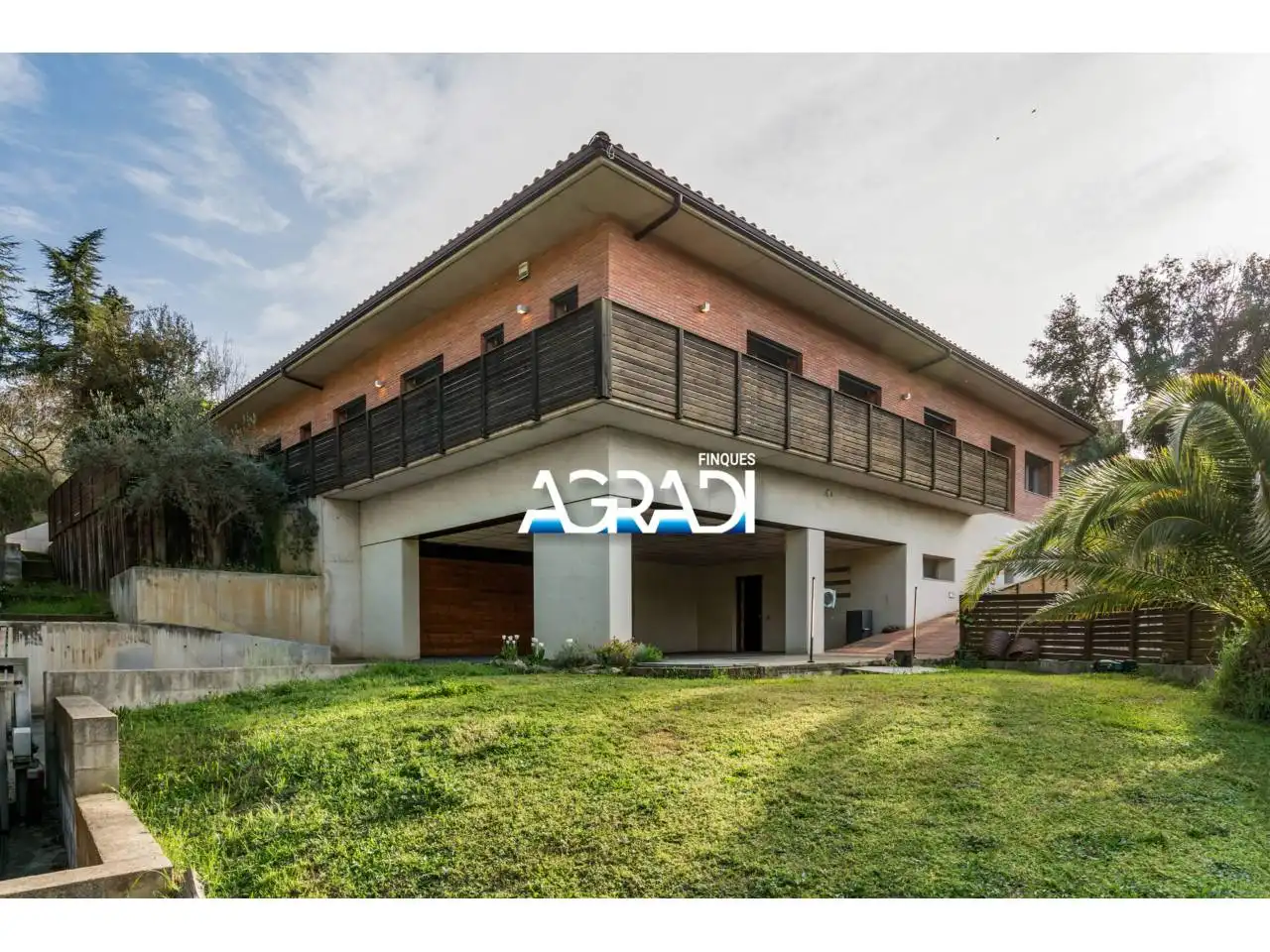 Garden of Houses for sale in Les Franqueses del Vallès  with Air Conditioner, Heating and Private garden