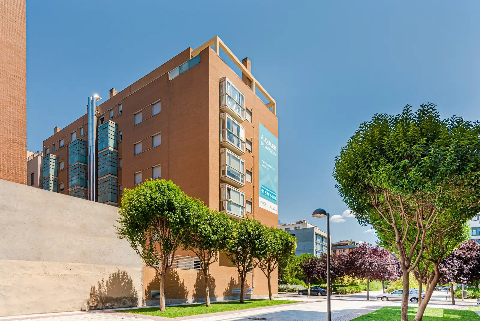 Vista exterior de Pis en venda en Madrid amb Traster
