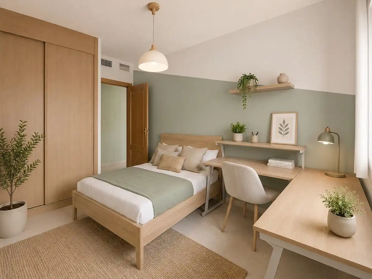 Bedroom of Flat for sale in Fuenlabrada  with Air Conditioner, Heating and Balcony
