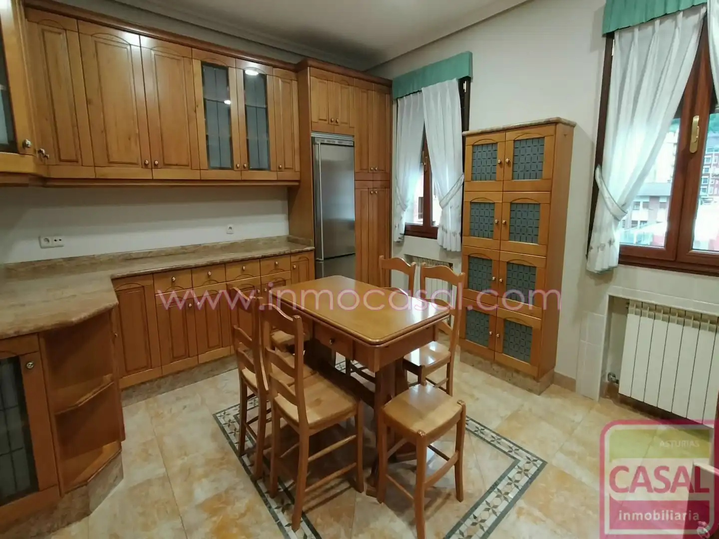 Kitchen of Flat for rent in Mieres (Asturias)  with Heating, Terrace and Storage room