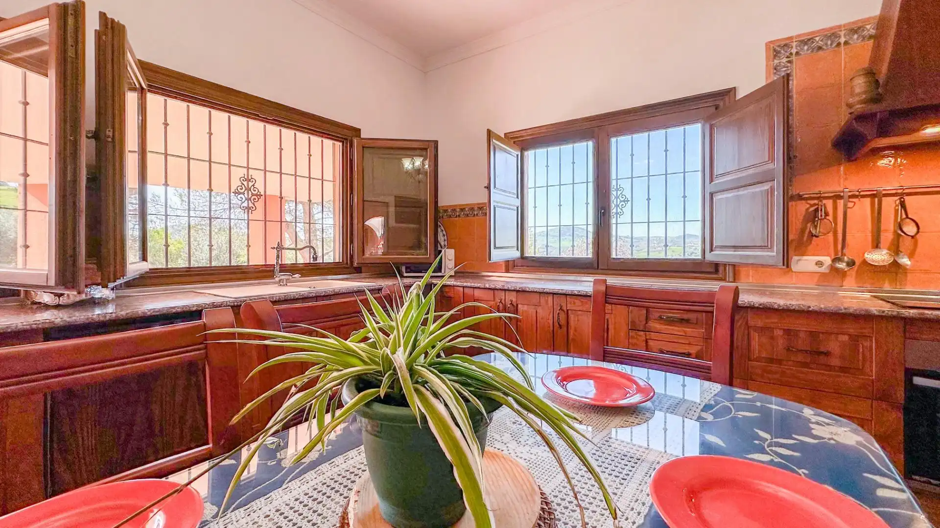 Kitchen of Houses for sale in Almogía  with Air Conditioner, Private garden and Terrace