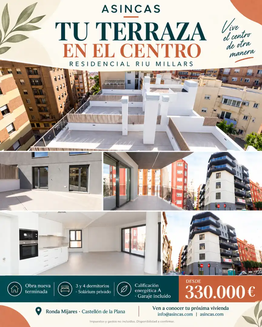Penthouse with lift for sale in Ronda del Millars