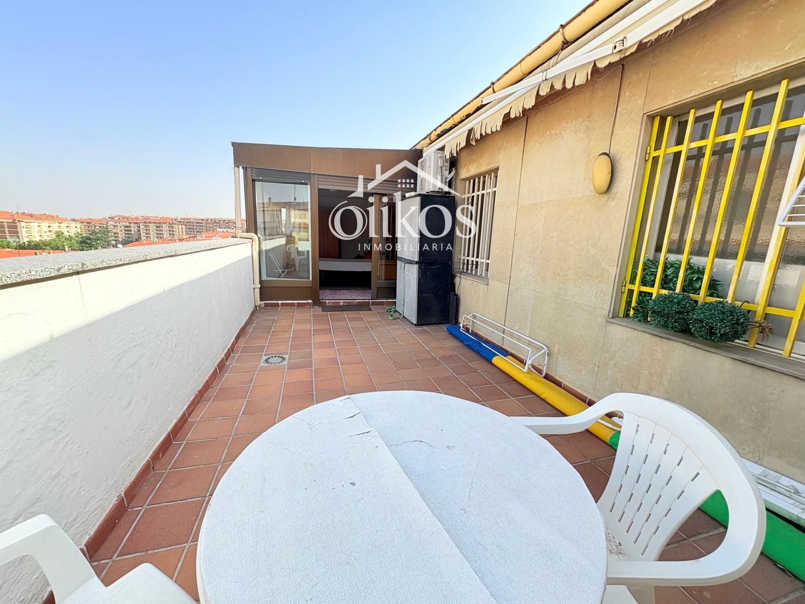 Terrace of Attic for sale in Salamanca Capital  with Air Conditioner, Heating and Parquet flooring