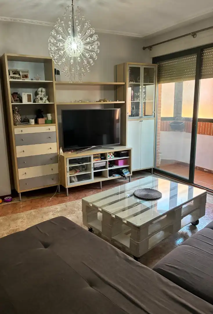 Wohnzimmer von Maisonette zum Verkauf in Velilla de San Antonio mit Klimaanlage, Heizung und Terrasse