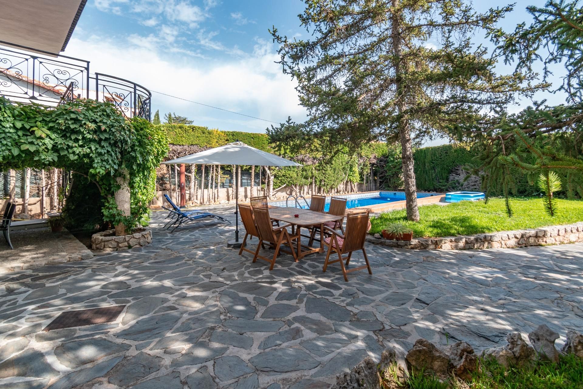 Jardín de Casa o chalet en venta en Huétor de Santillán con Terraza, Trastero y Piscina