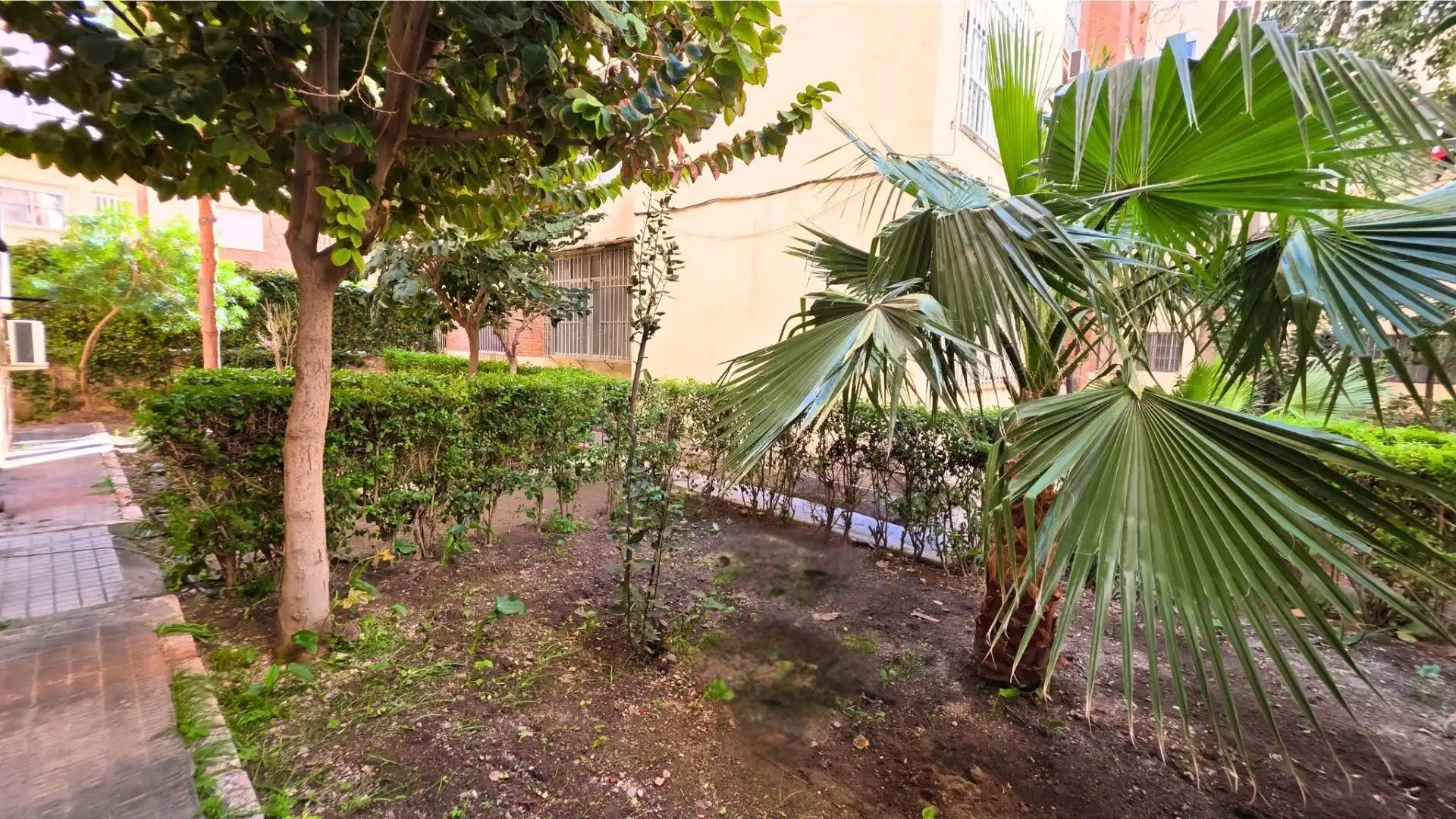 Garden of Flat for sale in Almería  with Air Conditioner, Private garden and Balcony