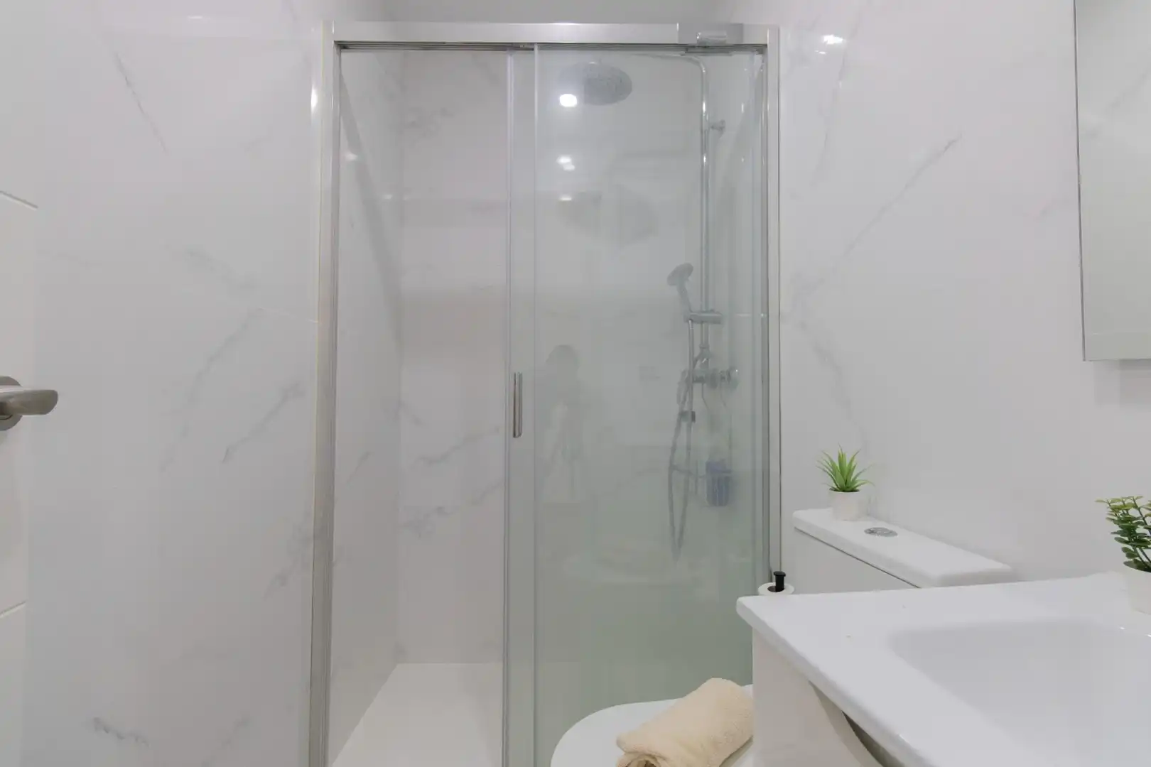 Baño de Finca rústica en venta en Massamagrell con Aire acondicionado, Balcón y Alarma
