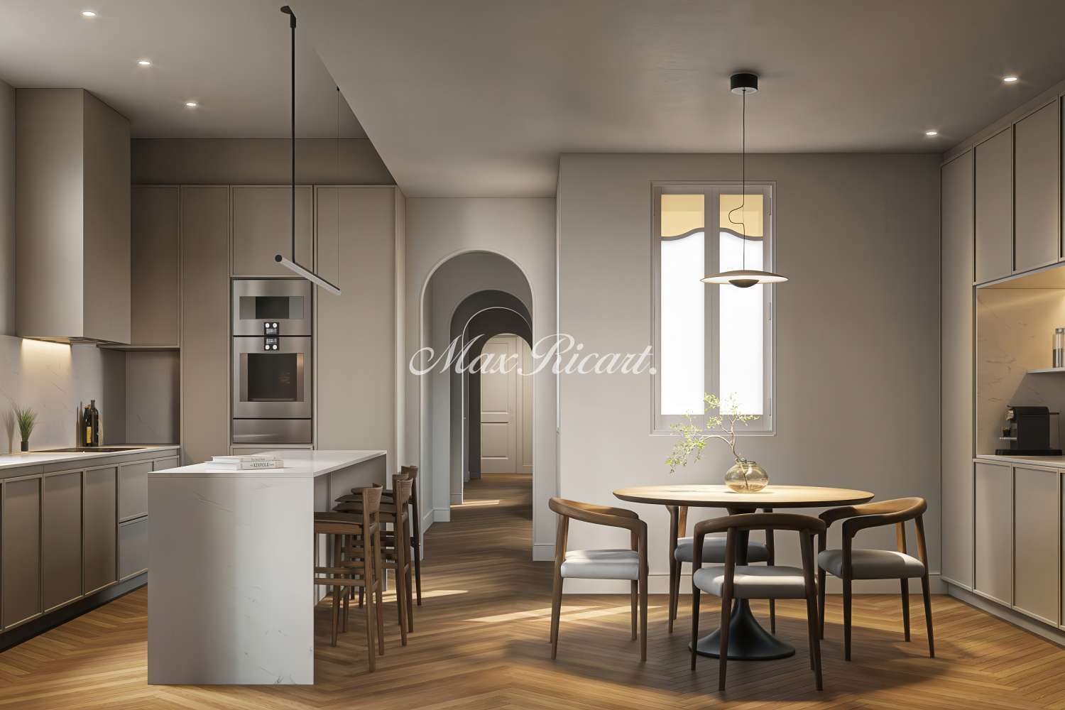 Cuina de Pis en venda en  Barcelona Capital amb Aire condicionat, Calefacció i Balcó