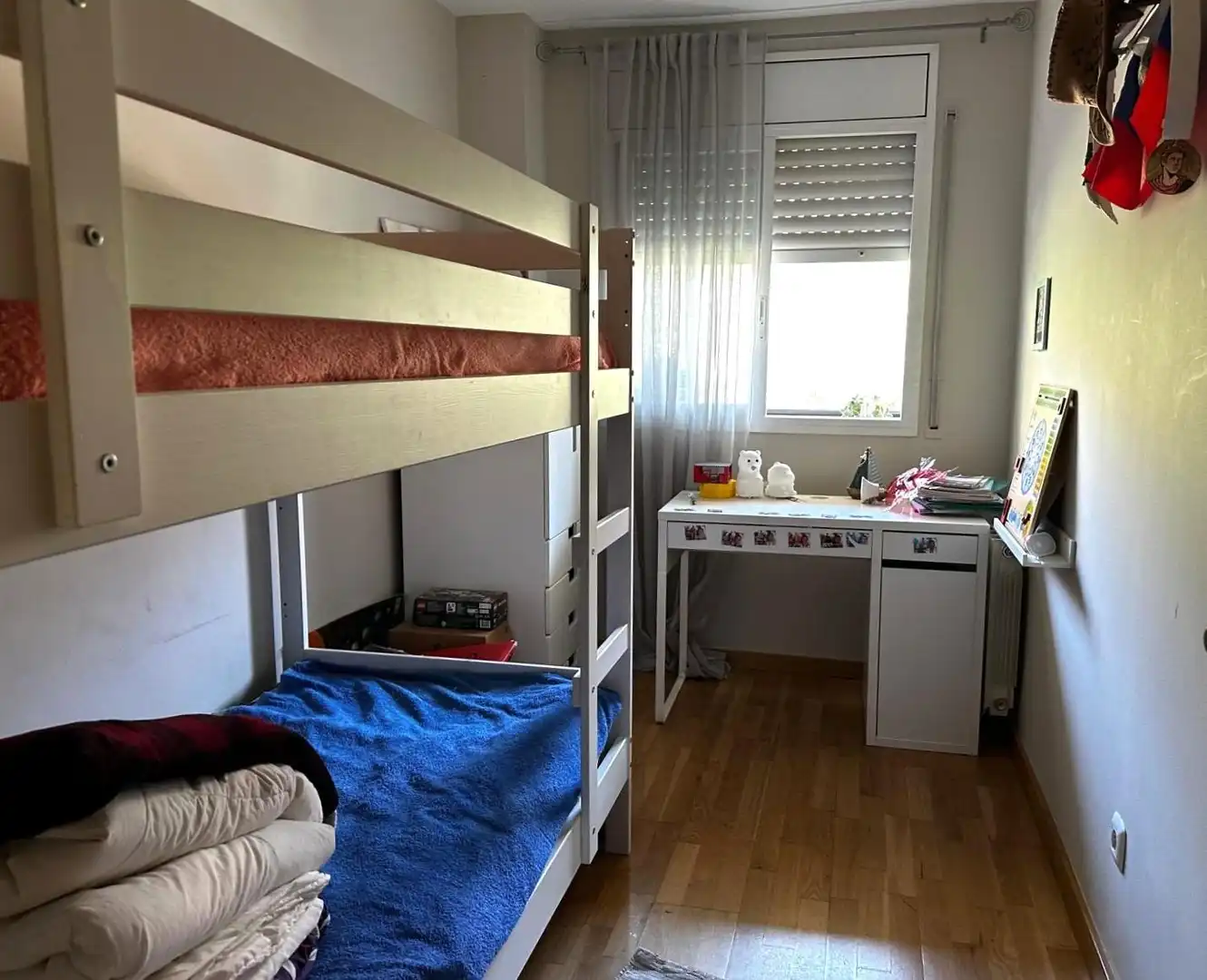 Bedroom of Flat for sale in Badalona  with Air Conditioner, Storage room and Balcony