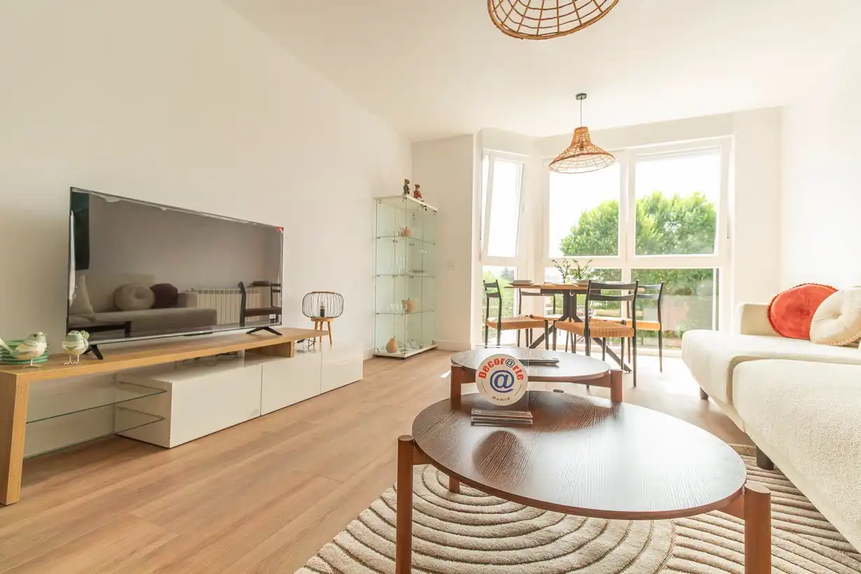 Sala de estar de Piso en venta en Madrid con Aire acondicionado, Calefacción y Parquet