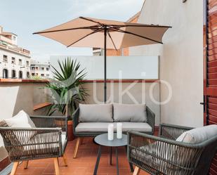 Terrassa de Apartament de lloguer en  Barcelona Capital amb Aire condicionat i Terrassa