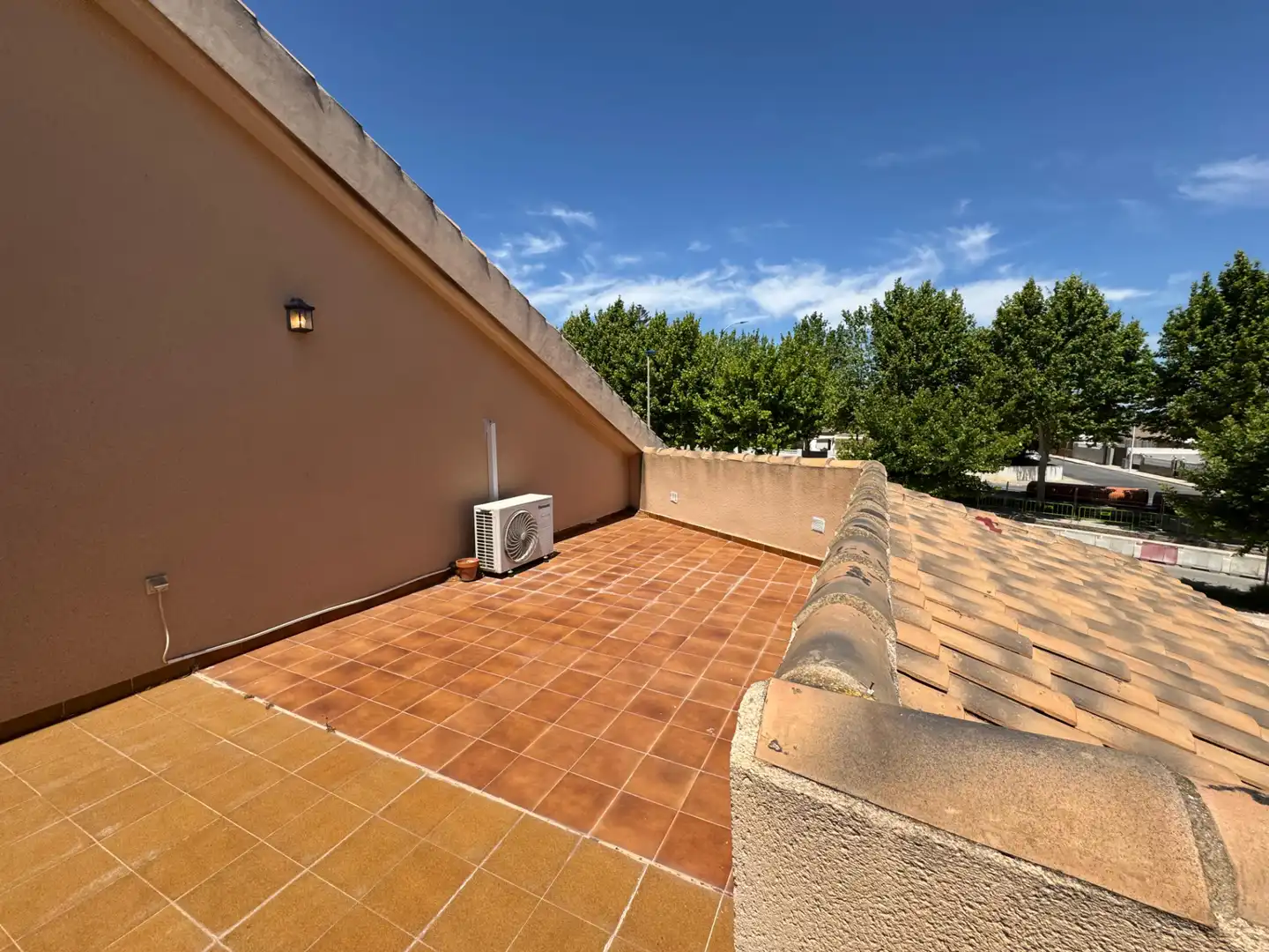Terrassa de Casa o xalet en venda en San Javier amb Aire condicionat, Jardí privat i Terrassa