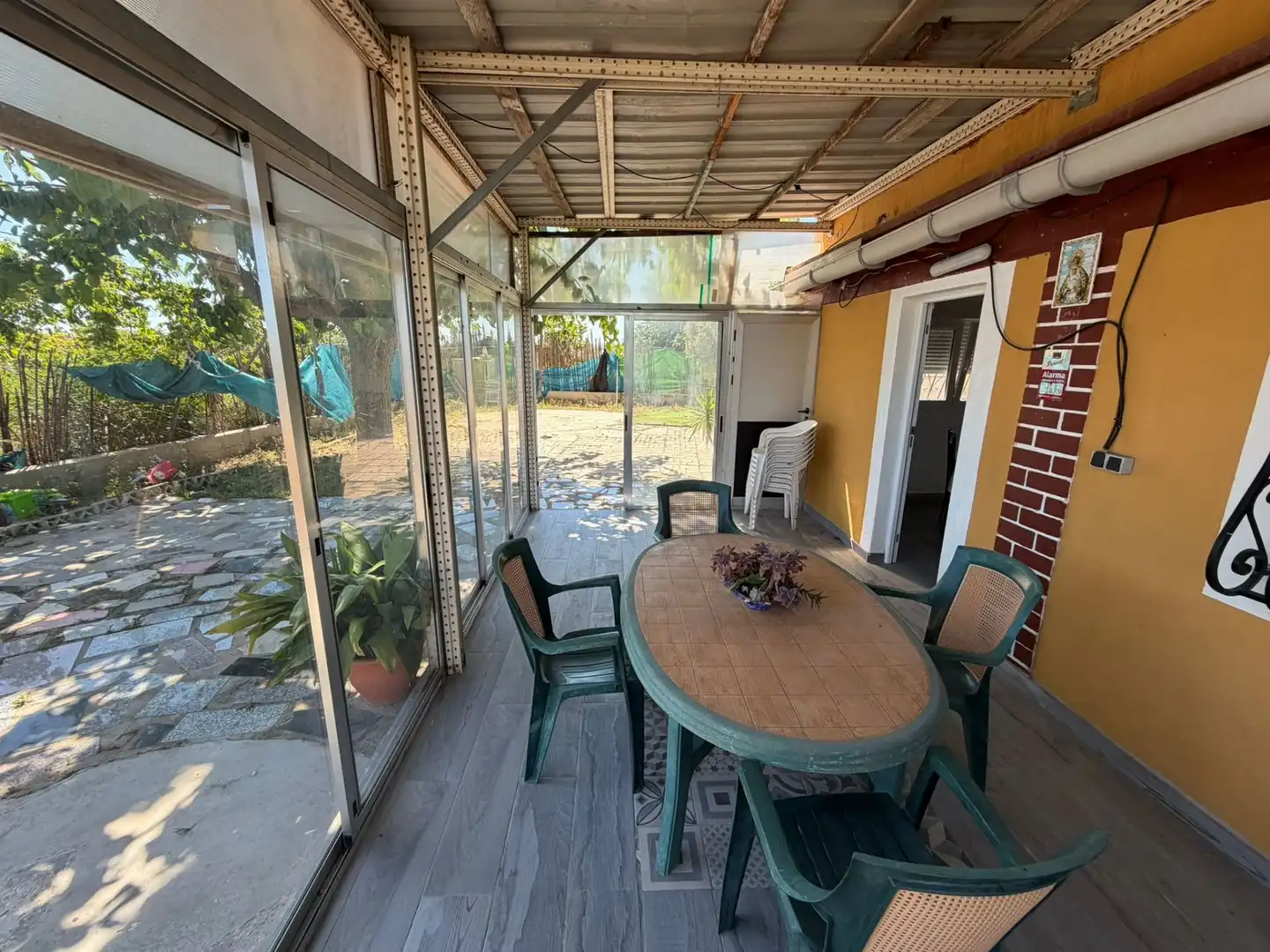 Terraza de Finca rústica en venta en Xeraco con Aire acondicionado, Jardín privado y Terraza