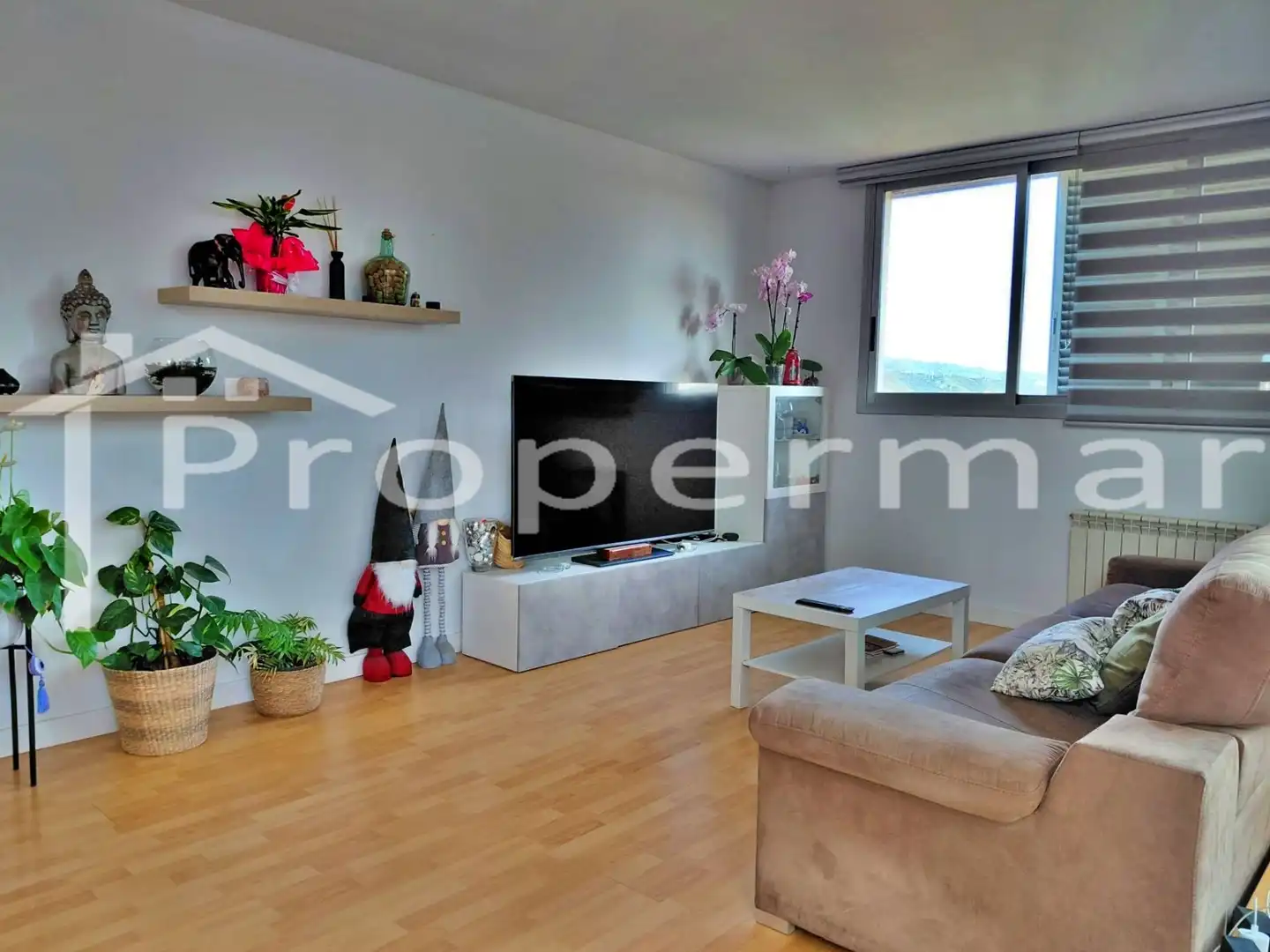 Sala de estar de Ático en venta en Parets del Vallès con Aire acondicionado, Calefacción y Terraza