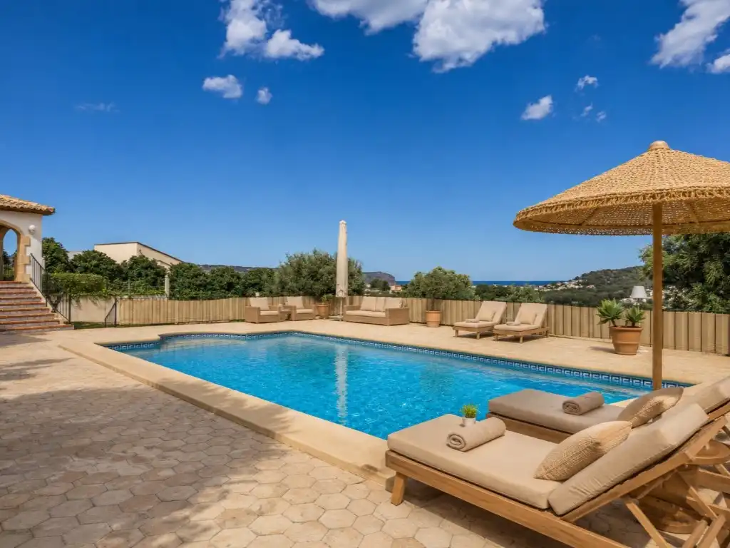 Piscina de Casa o xalet en venda en Jávea / Xàbia