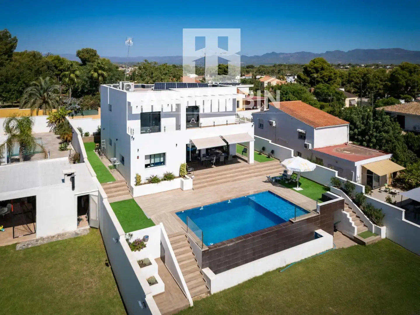 Vista exterior de Casa o chalet en venta en Bétera con Aire acondicionado, Calefacción y Jardín privado