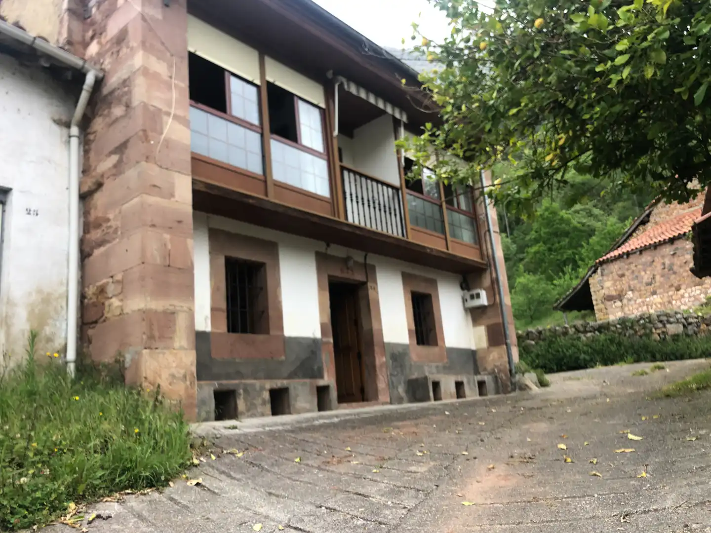 Exterior view of Houses for sale in Lamasón  with Heating, Furnished and Oven