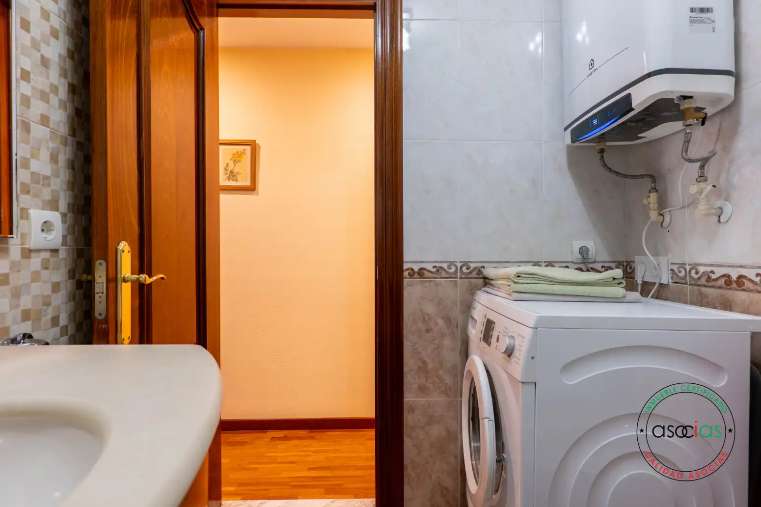 Bedroom of Flat for sale in Gijón   with Heating and Parquet flooring
