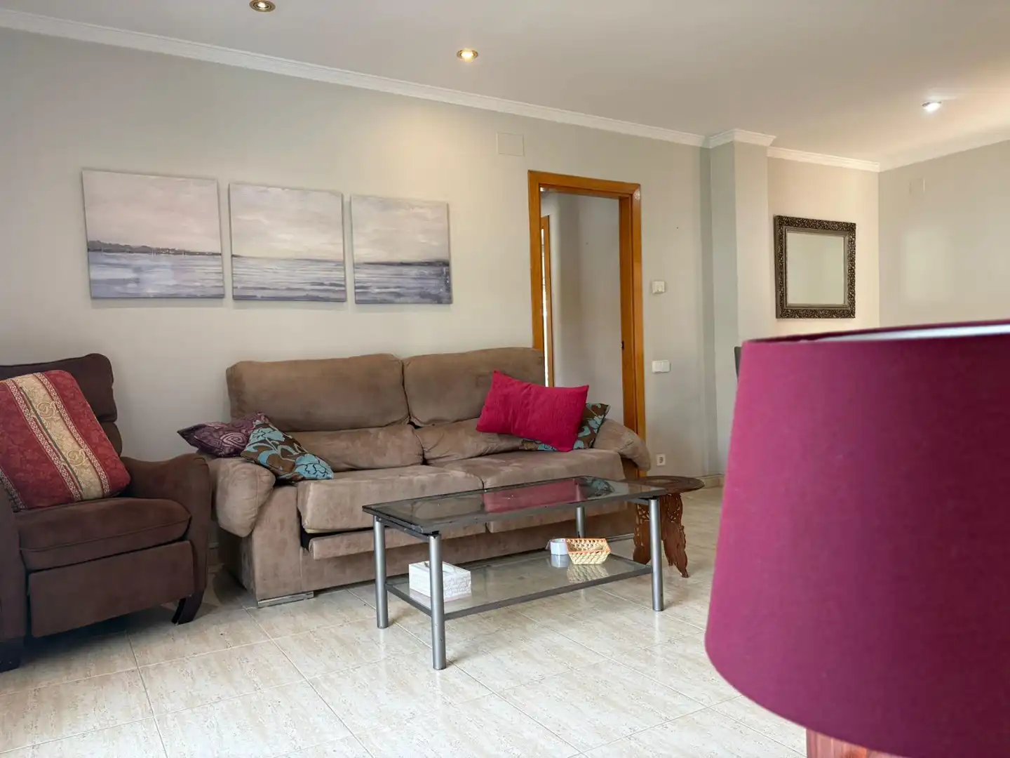 Wohnzimmer von Wohnung zum Verkauf in Granollers mit Klimaanlage, Heizung und Möbliert