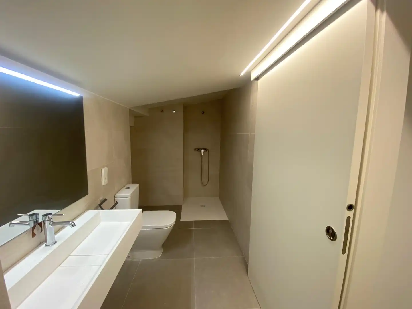 Baño de Ático de alquiler en Centre