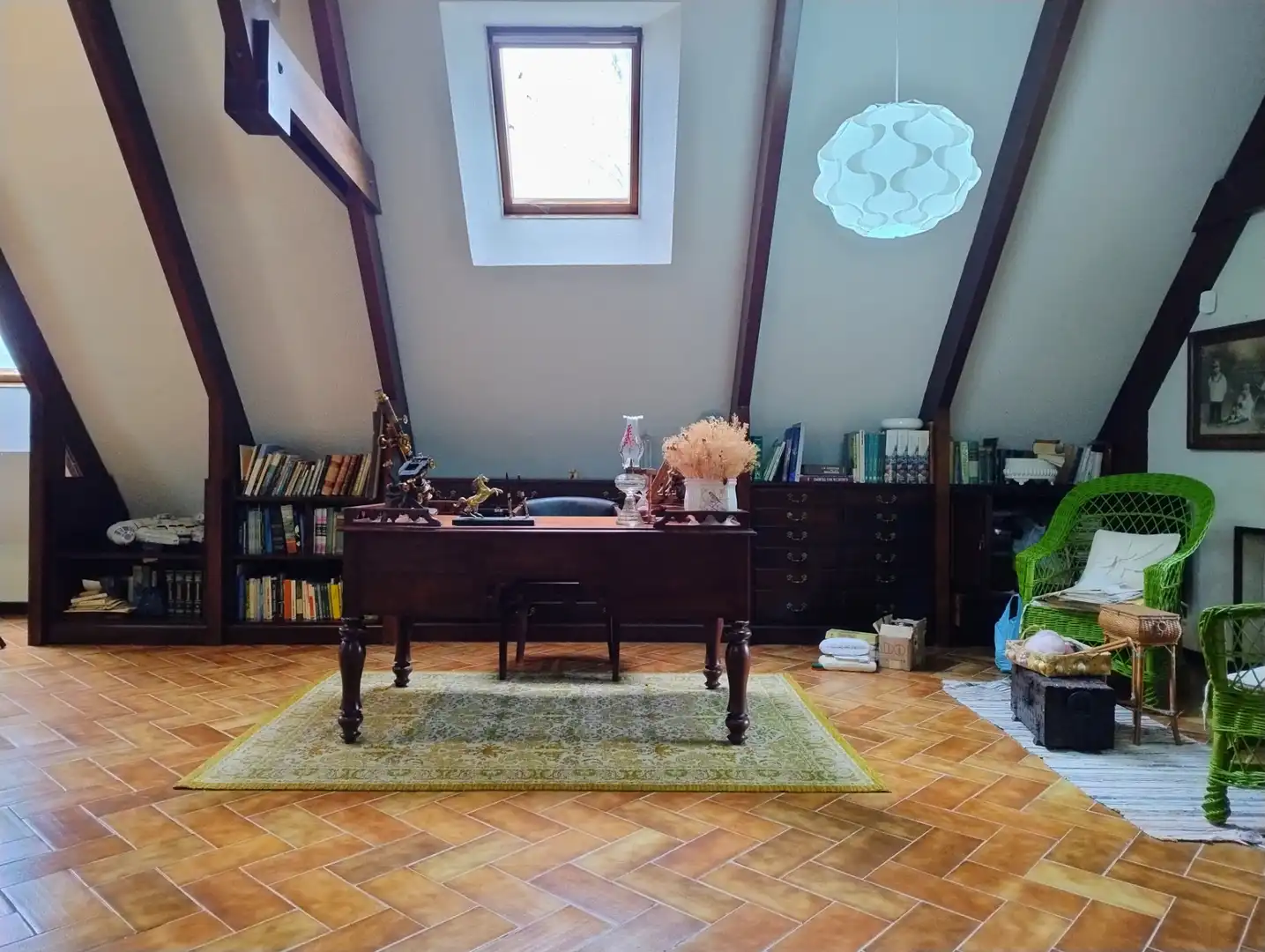 Sala de estar de Casa o chalet en venta en Lugo con Amueblado