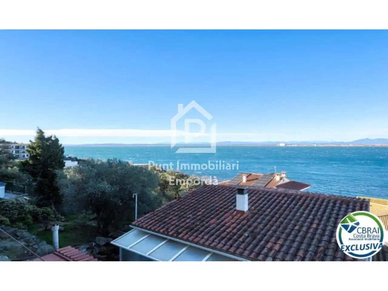 Vista exterior de Estudio en venta en Roses con Aire acondicionado, Parquet y Amueblado