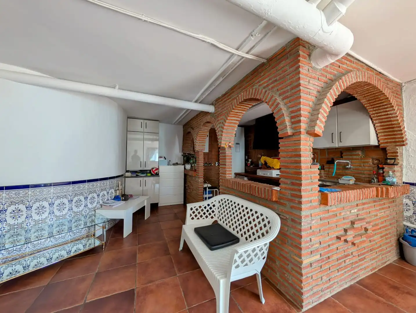Cuina de Casa o xalet en venda en Loja amb Terrassa i Piscina