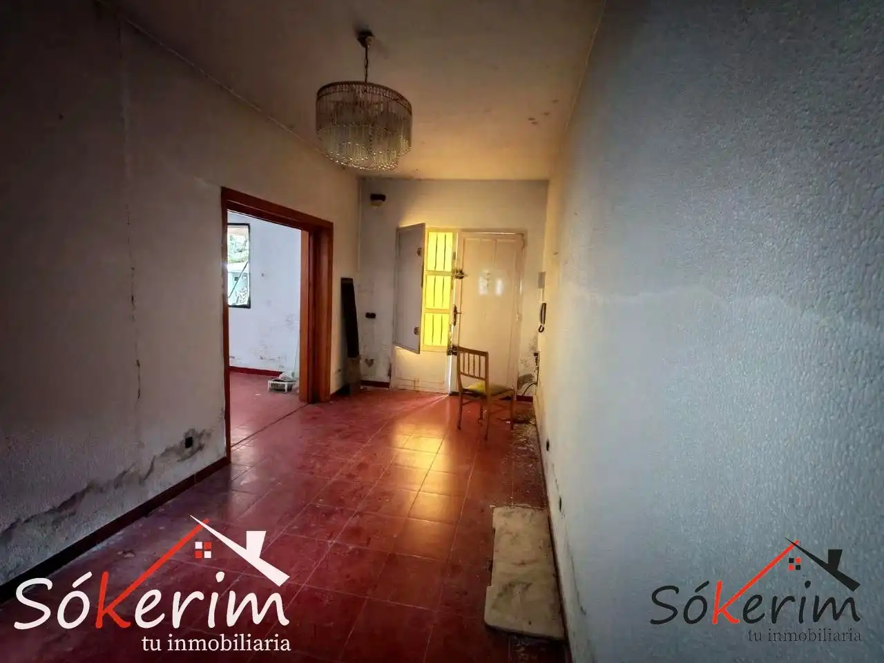 Sala de estar de Piso en venta en San Román de los Montes con Calefacción, Jardín privado y Terraza