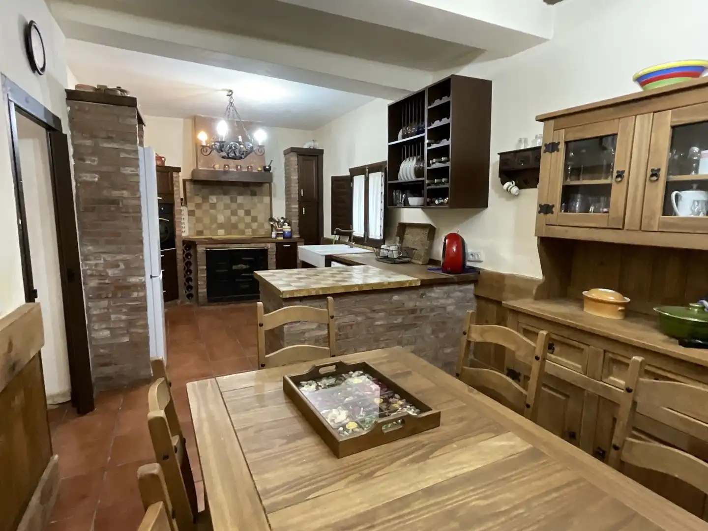 Kitchen of Country homes for sale in Bobadilla  with Parquet flooring, Terrace and Storage room