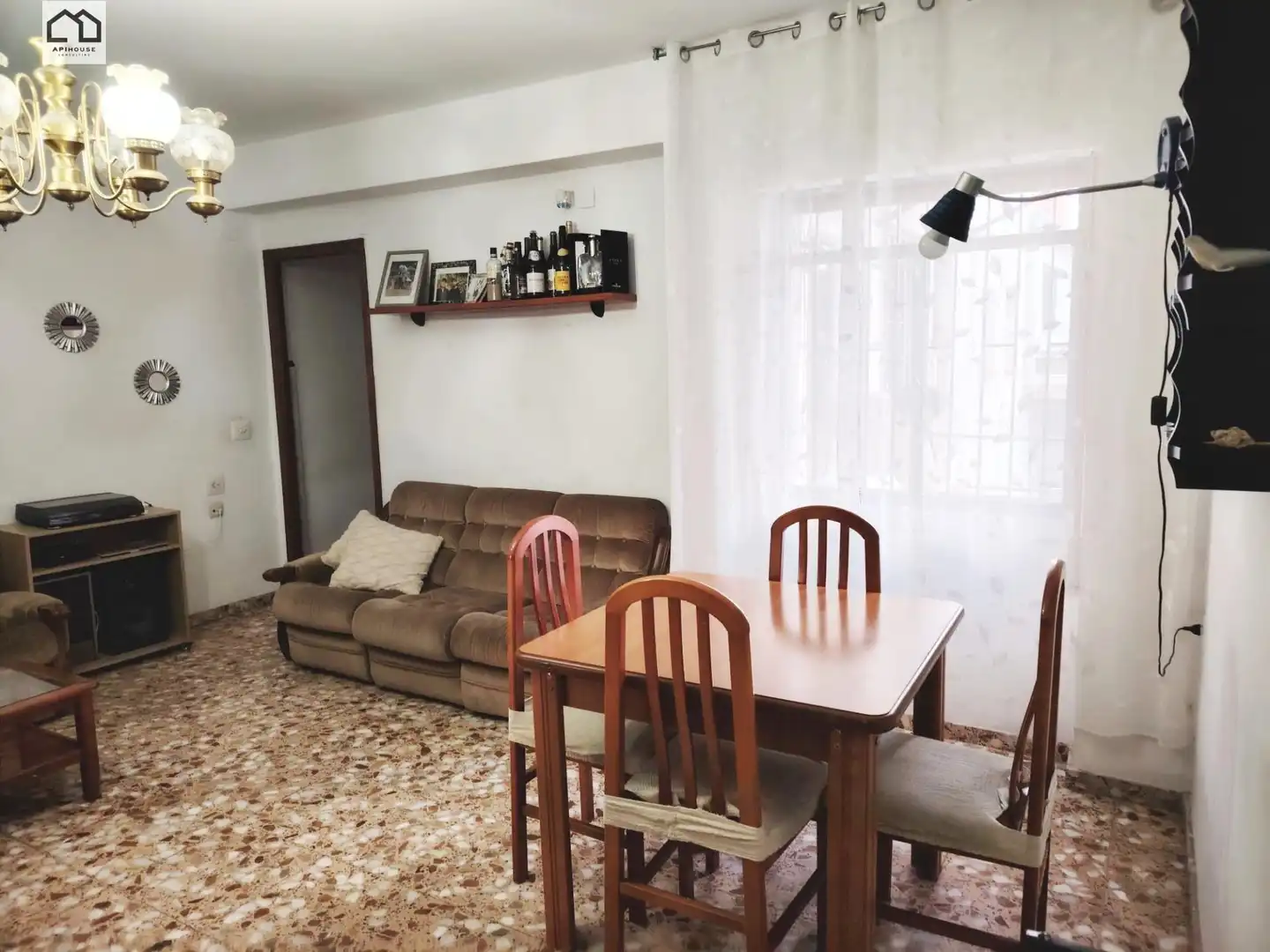 Sala de estar de Dúplex de alquiler en La Font de la Figuera con Terraza y Trastero